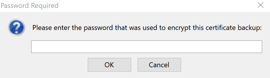 Thunderbird Cert Manager